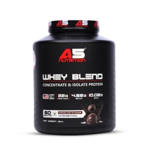 A5 Nutrition Whey Blend Protein (1.8 kg, 60 Servings) | Chocolate Flavour