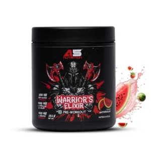 A5 Nutrition Warrior's Elixir Pre-Workout (525 g, 30 Servings) | Watermelon & Blue Raspberry Flavours